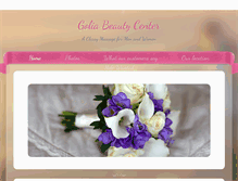 Tablet Screenshot of goliabeautycenter.com